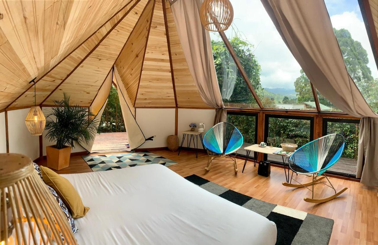 Vila Glamping Lumbre Salento Exteriér fotografie