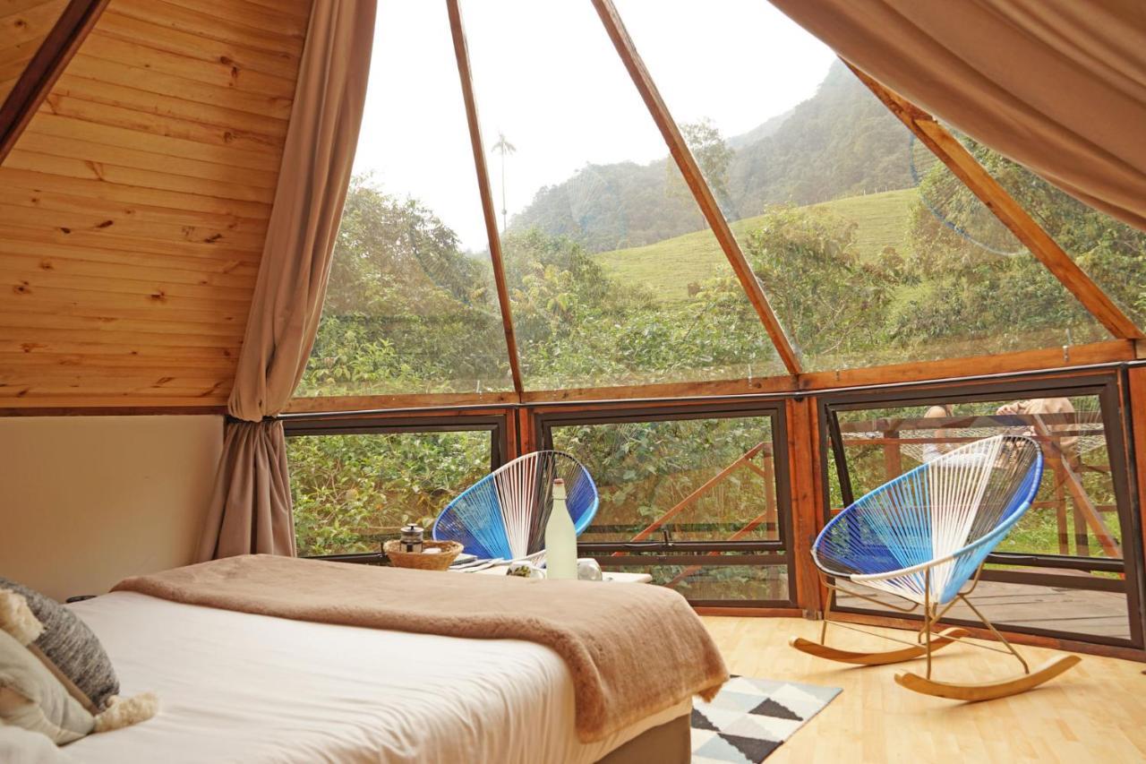 Vila Glamping Lumbre Salento Exteriér fotografie