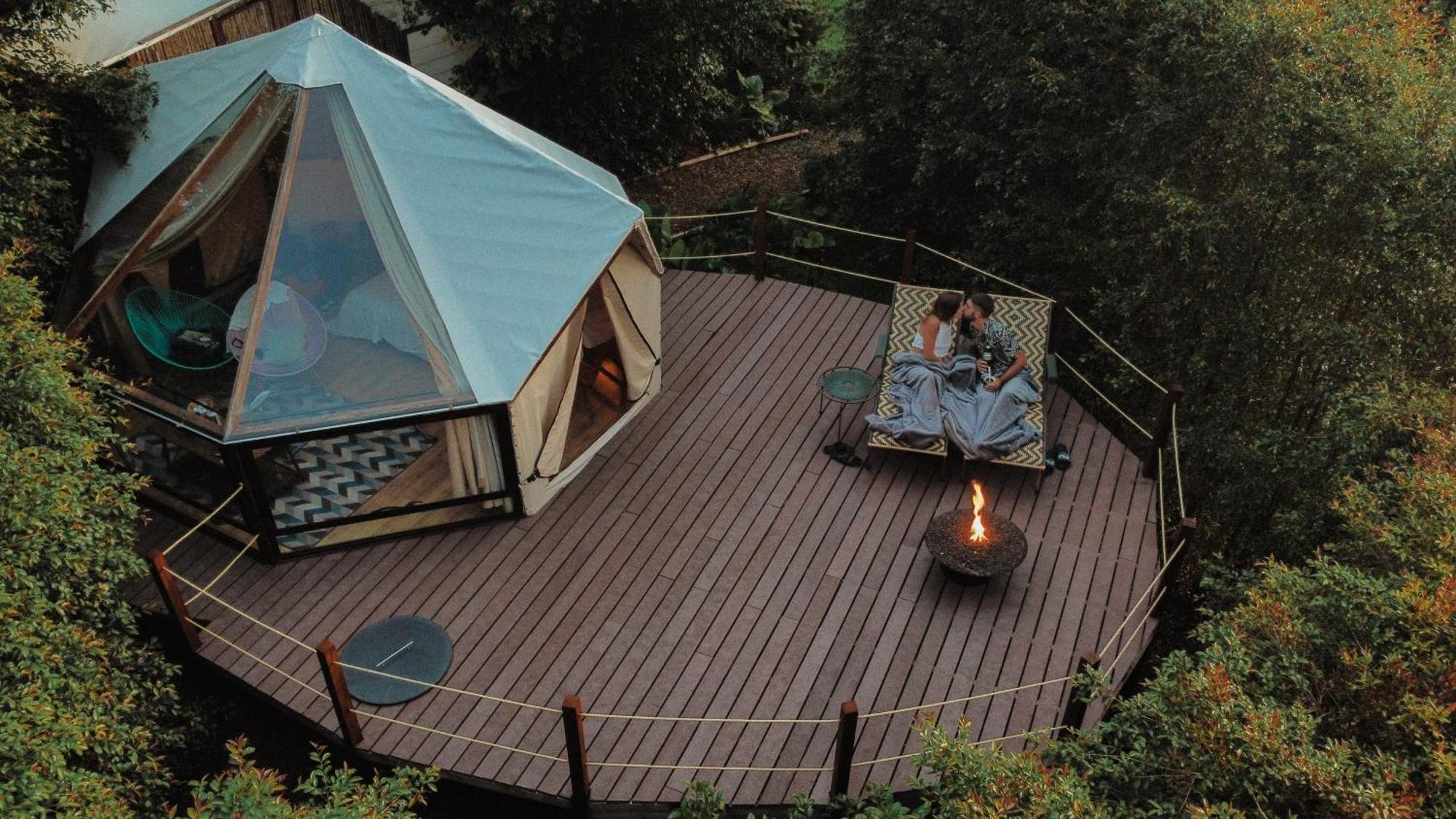 Vila Glamping Lumbre Salento Exteriér fotografie